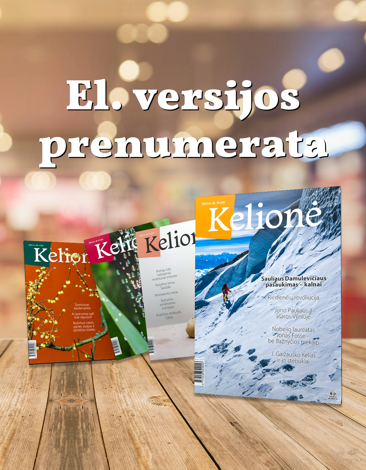 El. versijos prenumerata